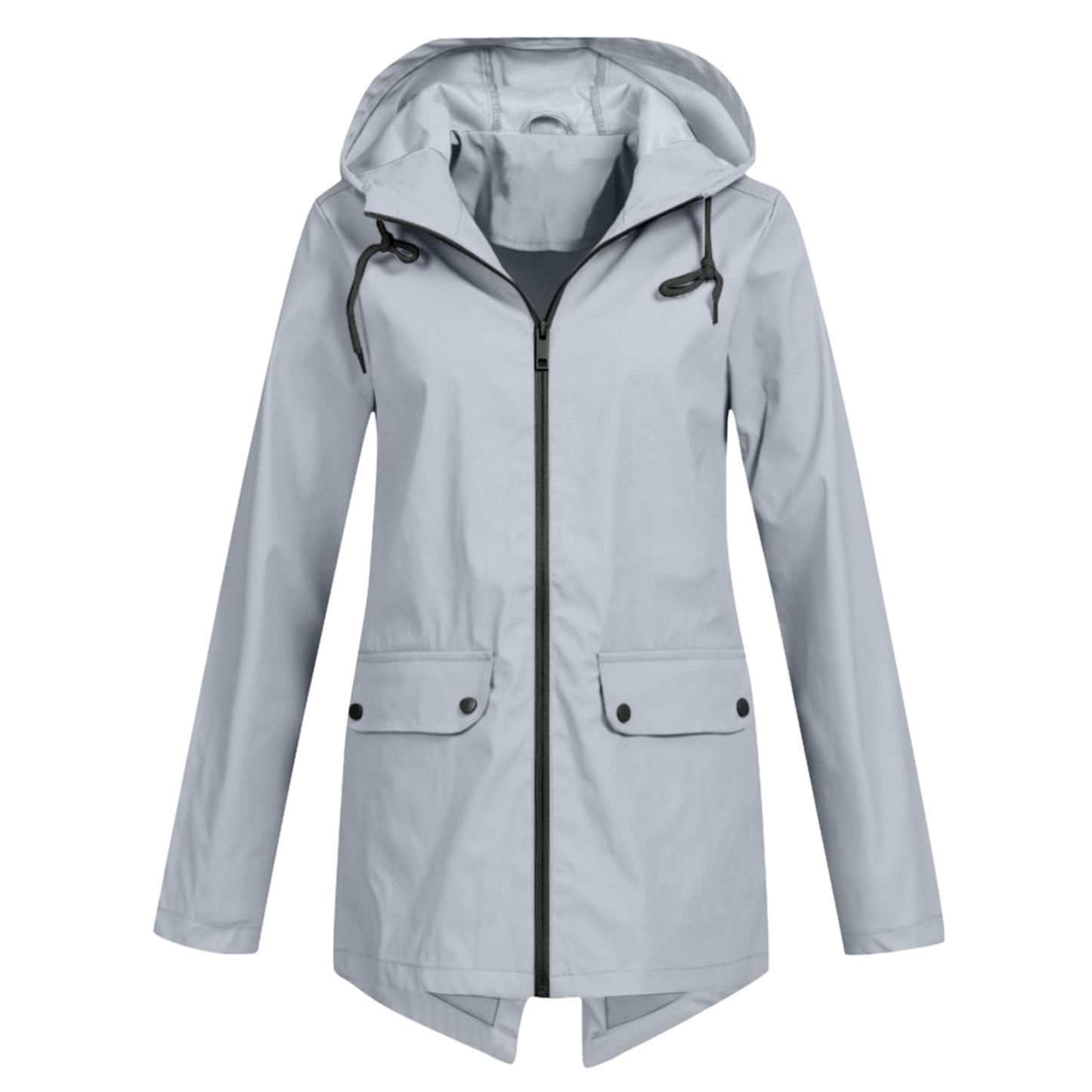 Windbreaker Zipper Hooded Lightweight Outdoor Windbreaker Jacket Thin Outdoor Coat For Women