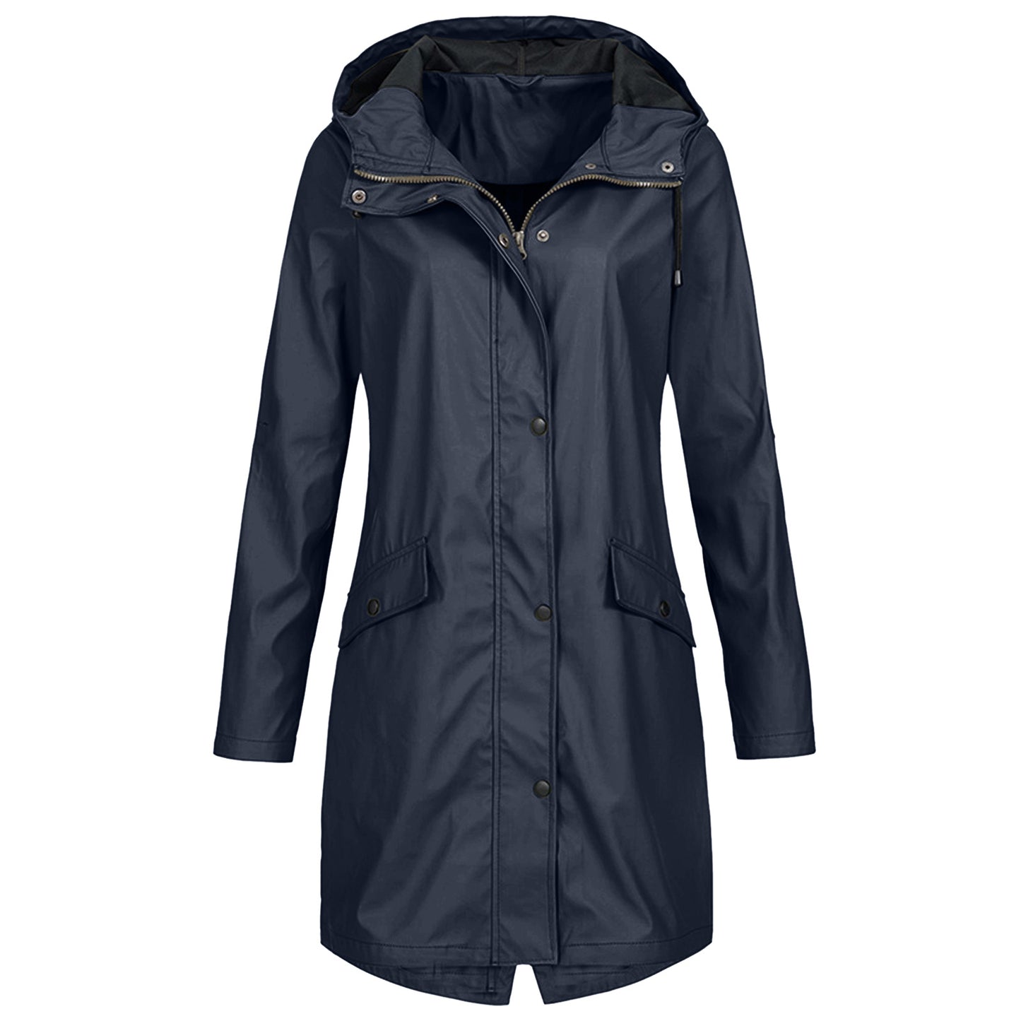 Autumn Winter Outdoor Mountaineering Clothing Coat Medium Long Women's Trench Coat