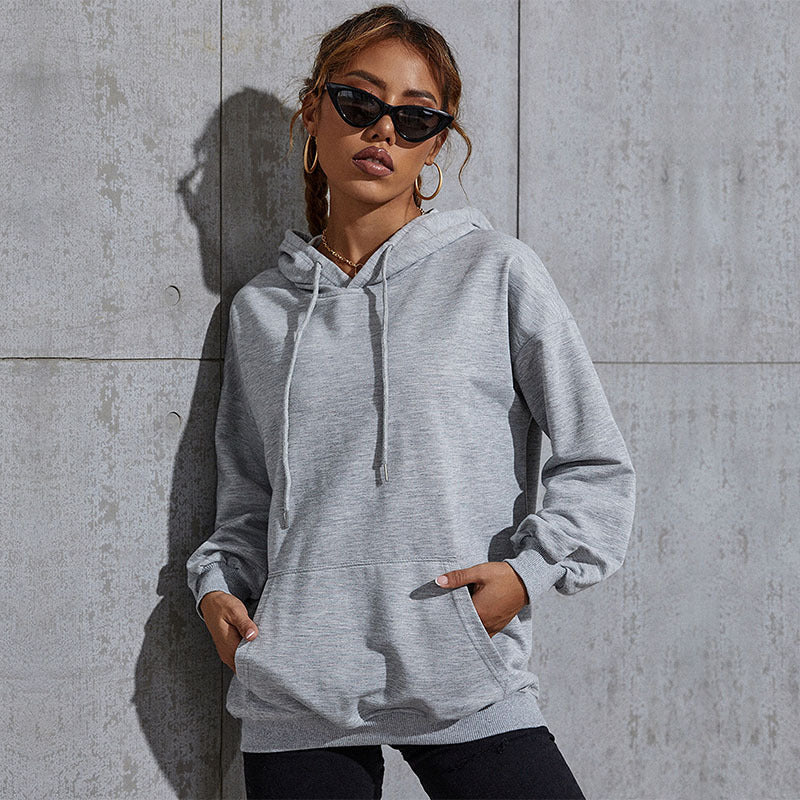 New Autumn And Winter Leisure Sports Hoodie Southeast Asia Women's Letter Printed Hoodie