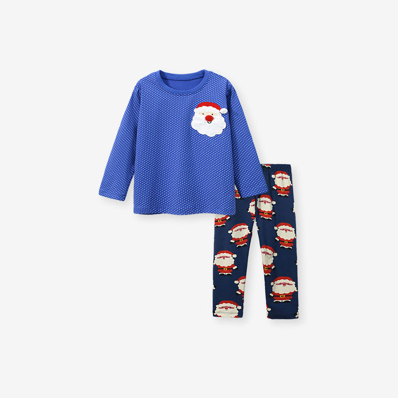 Boys Long Sleeve Set Autumn Children's Set Of Children's Long Sleeve Pants Two Sets