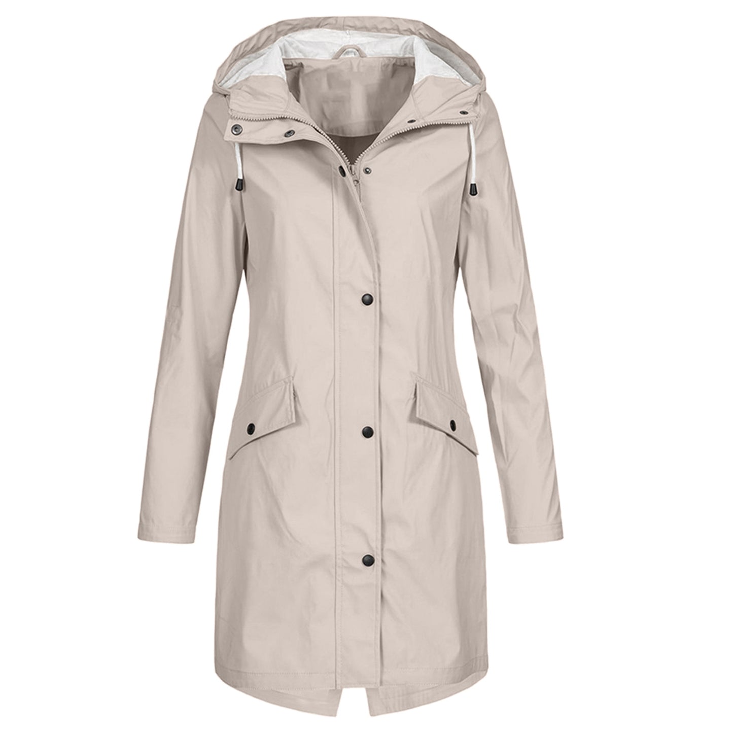 Autumn Winter Outdoor Mountaineering Clothing Coat Medium Long Women's Trench Coat