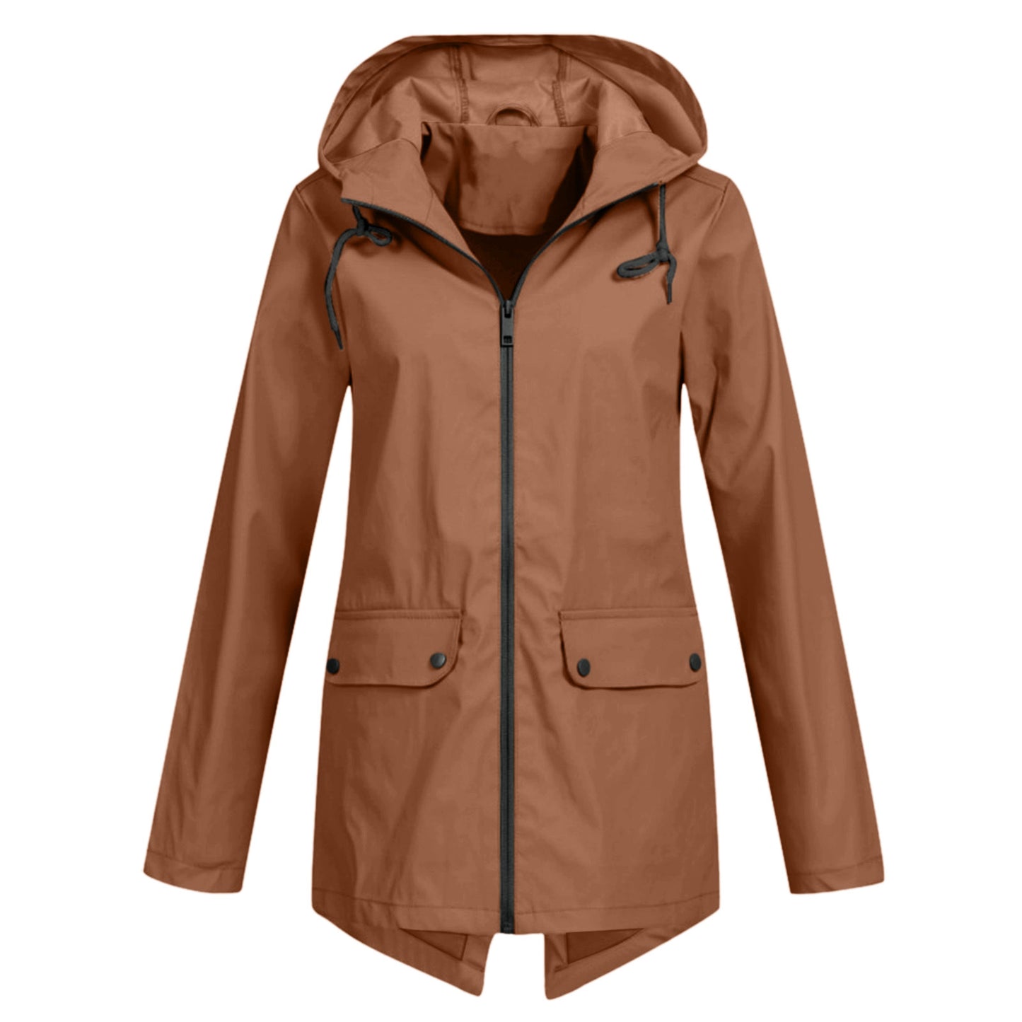 Windbreaker Zipper Hooded Lightweight Outdoor Windbreaker Jacket Thin Outdoor Coat For Women