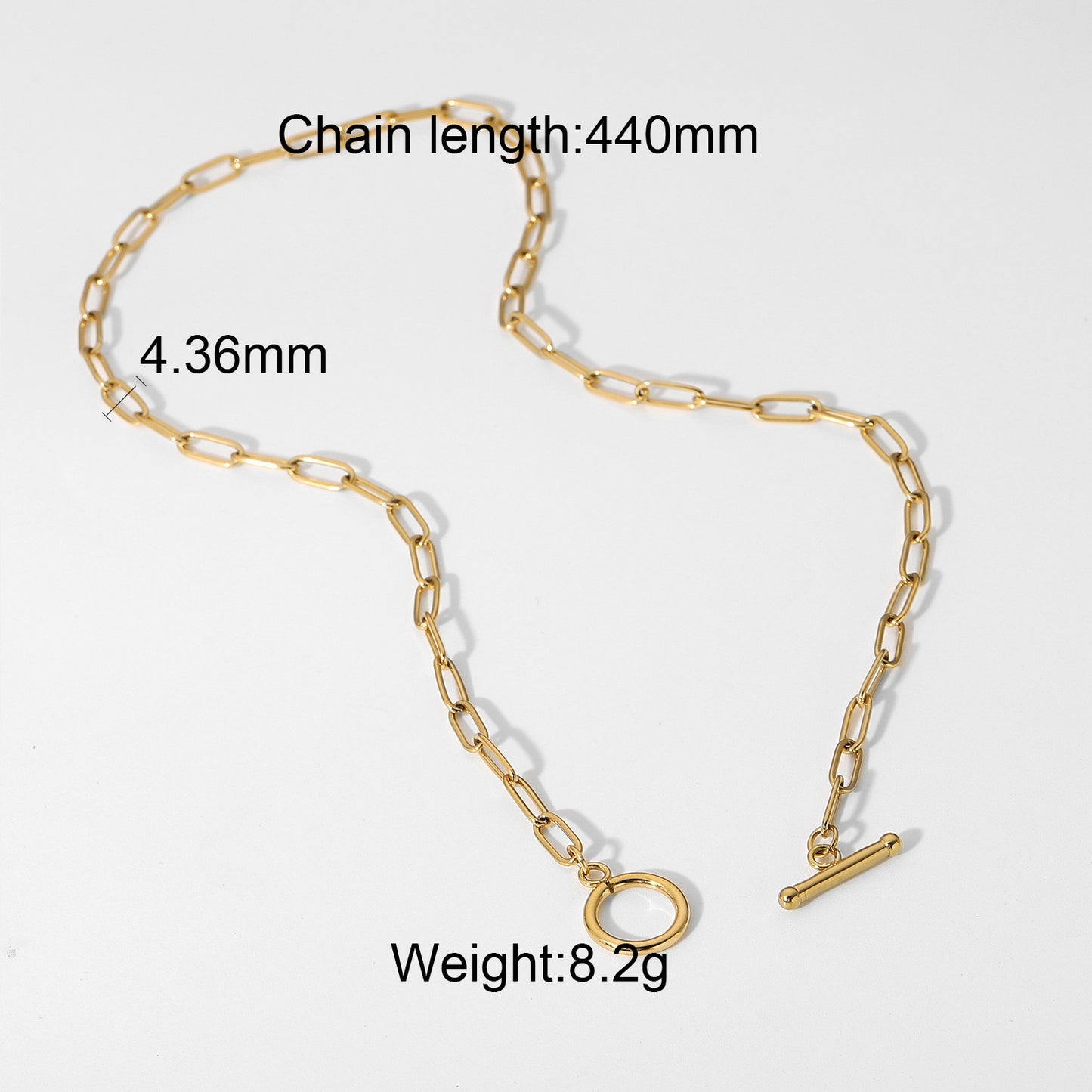 5pcs Fashion Retro Simple Personality High-Grade Gold-Plated Cold Multi-Layer Necklace Female Minority Collarbone Choker