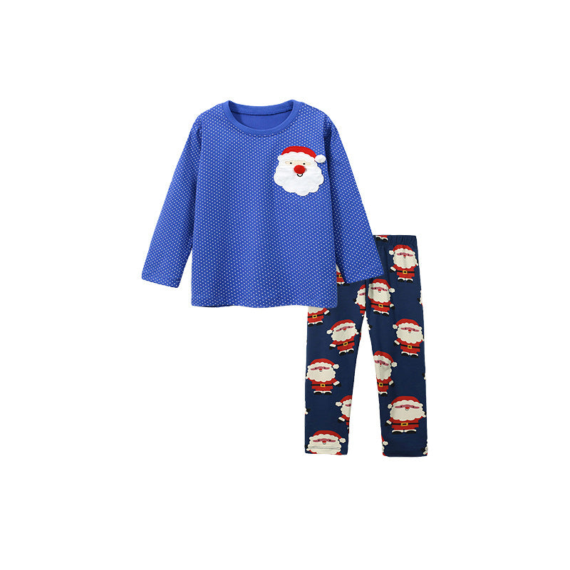 Boys Long Sleeve Set Autumn Children's Set Of Children's Long Sleeve Pants Two Sets