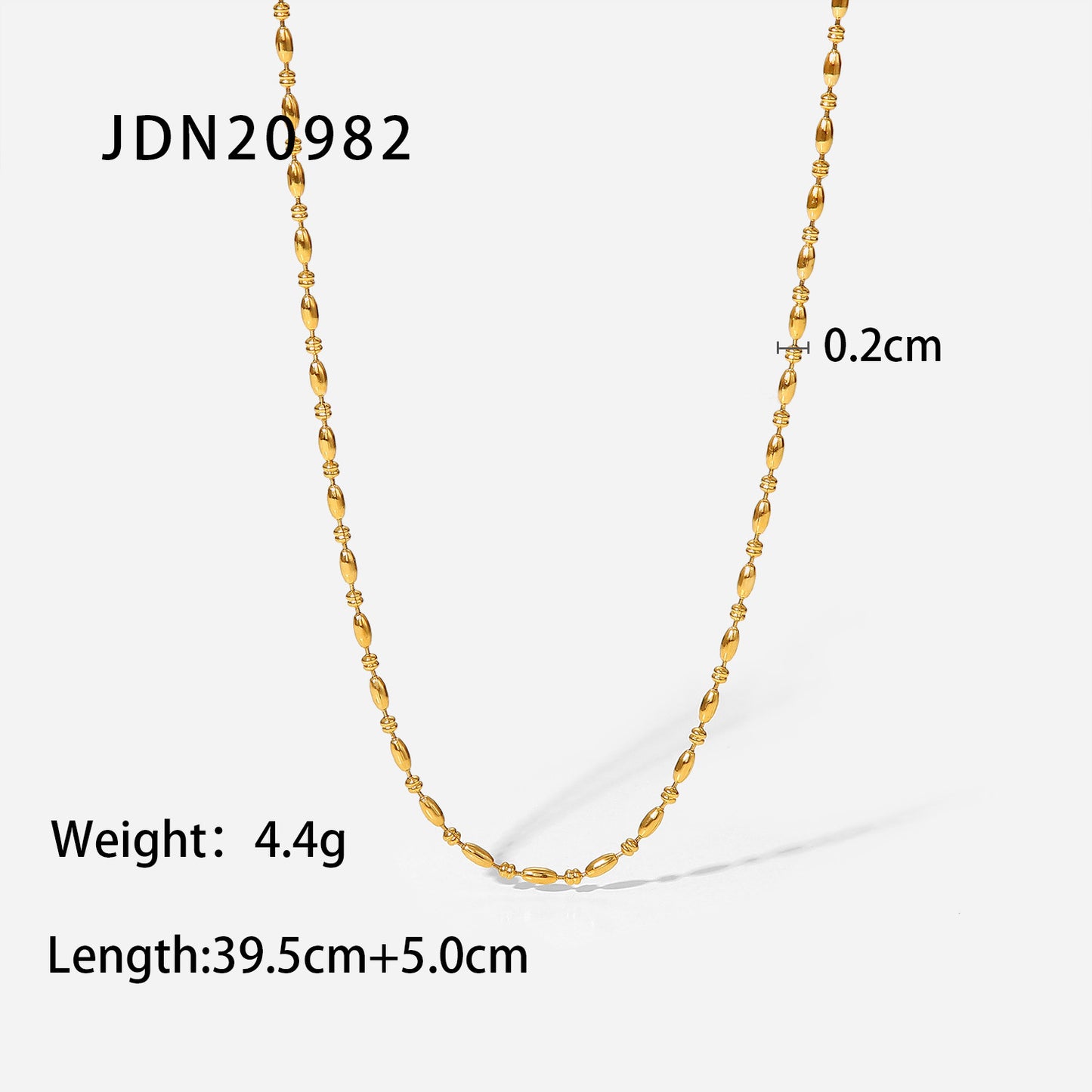 5pcs Fashion Retro Simple Personality High-Grade Gold-Plated Cold Multi-Layer Necklace Female Minority Collarbone Choker