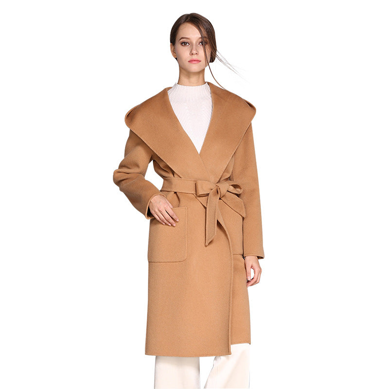 Double-Sided Wool Coat Spring Women's Woolen Coat Coat