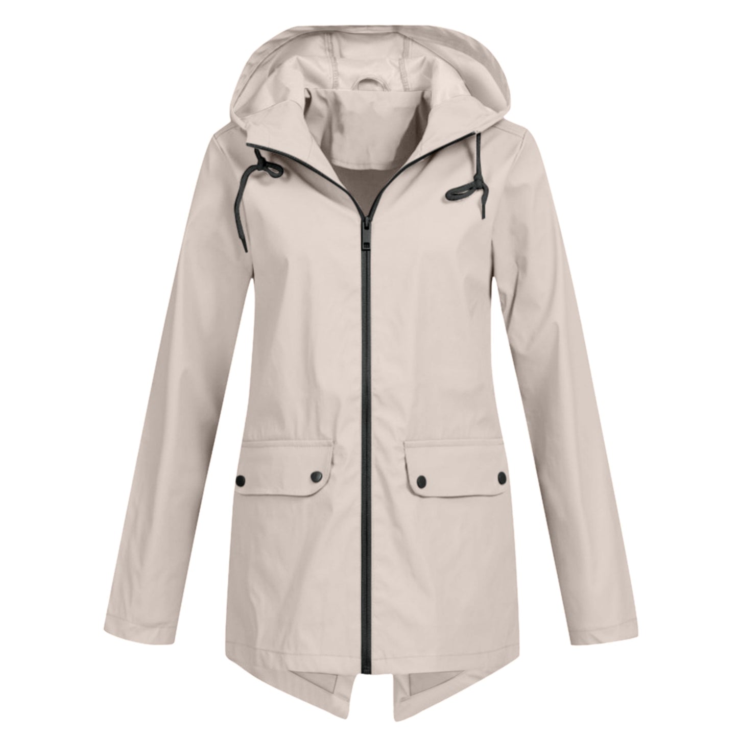 Windbreaker Zipper Hooded Lightweight Outdoor Windbreaker Jacket Thin Outdoor Coat For Women