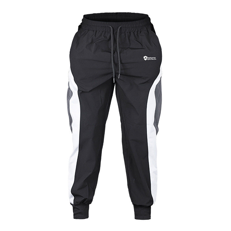 Sports Pants Men's Large Size Fitness Pants Speed Dry Running Training New Color Men Loose Bomb