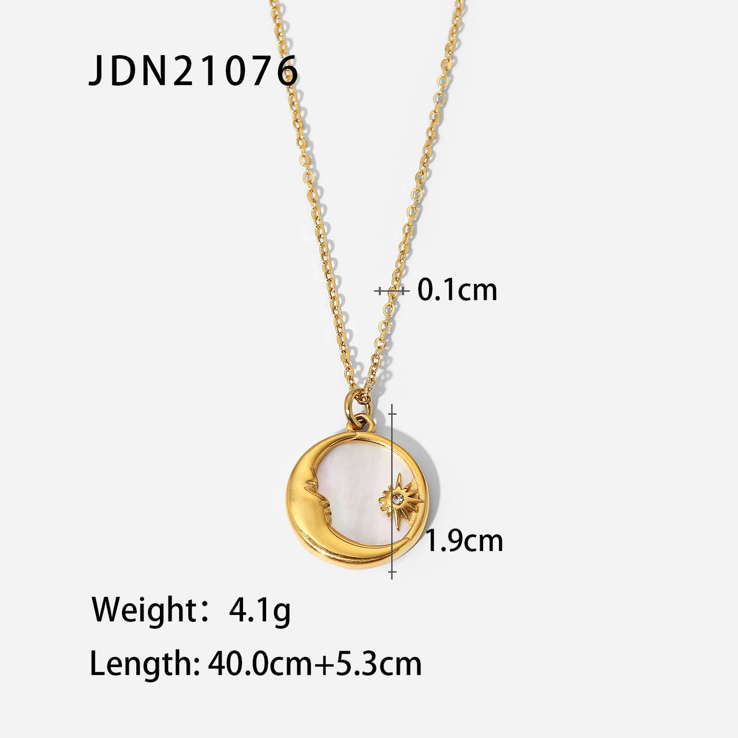 5pcs Small Vintage Twist Chain Titanium Steel Heart Necklace Women's Stainless Steel Zircon Love Pendant Necklace Mixed Batch