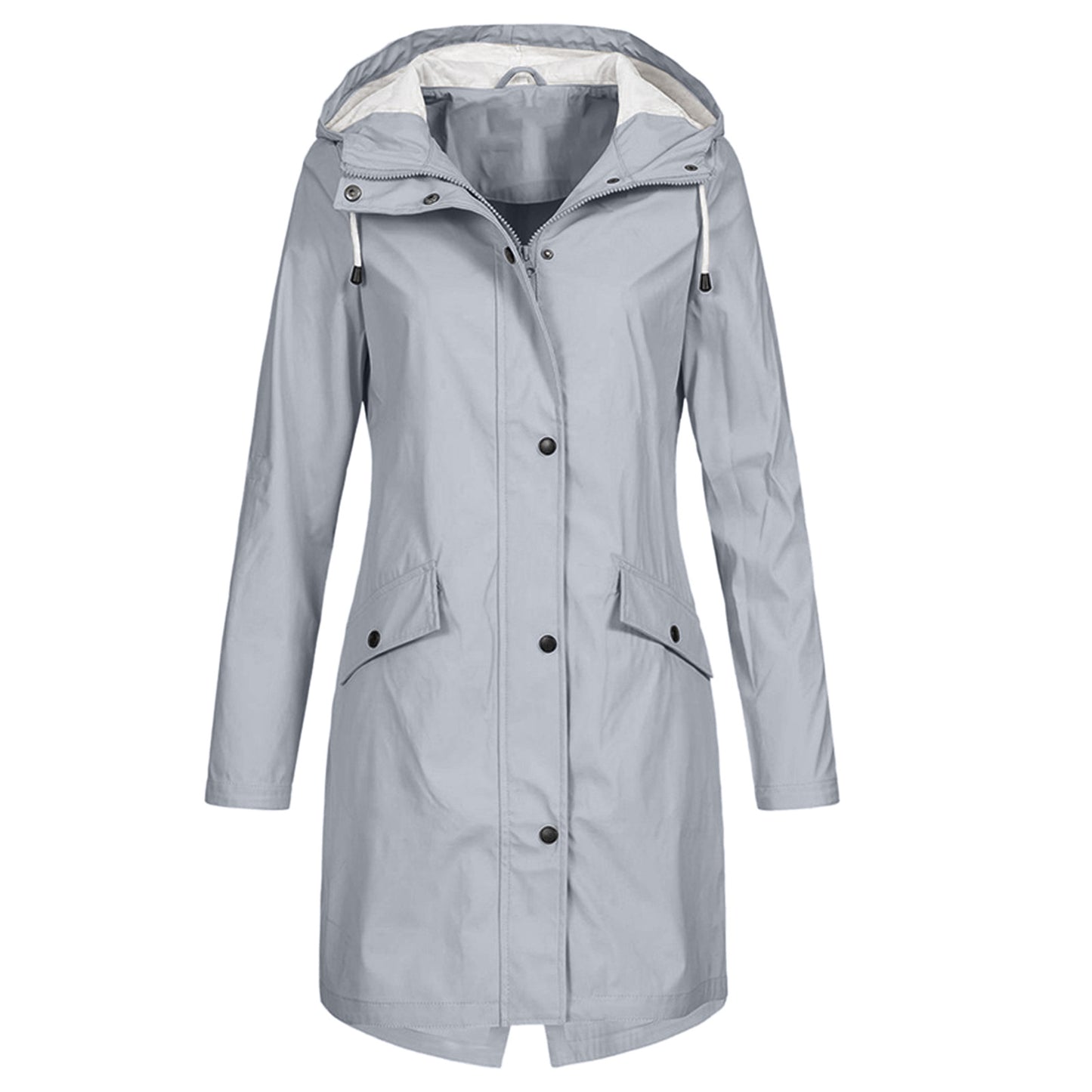 Autumn Winter Outdoor Mountaineering Clothing Coat Medium Long Women's Trench Coat