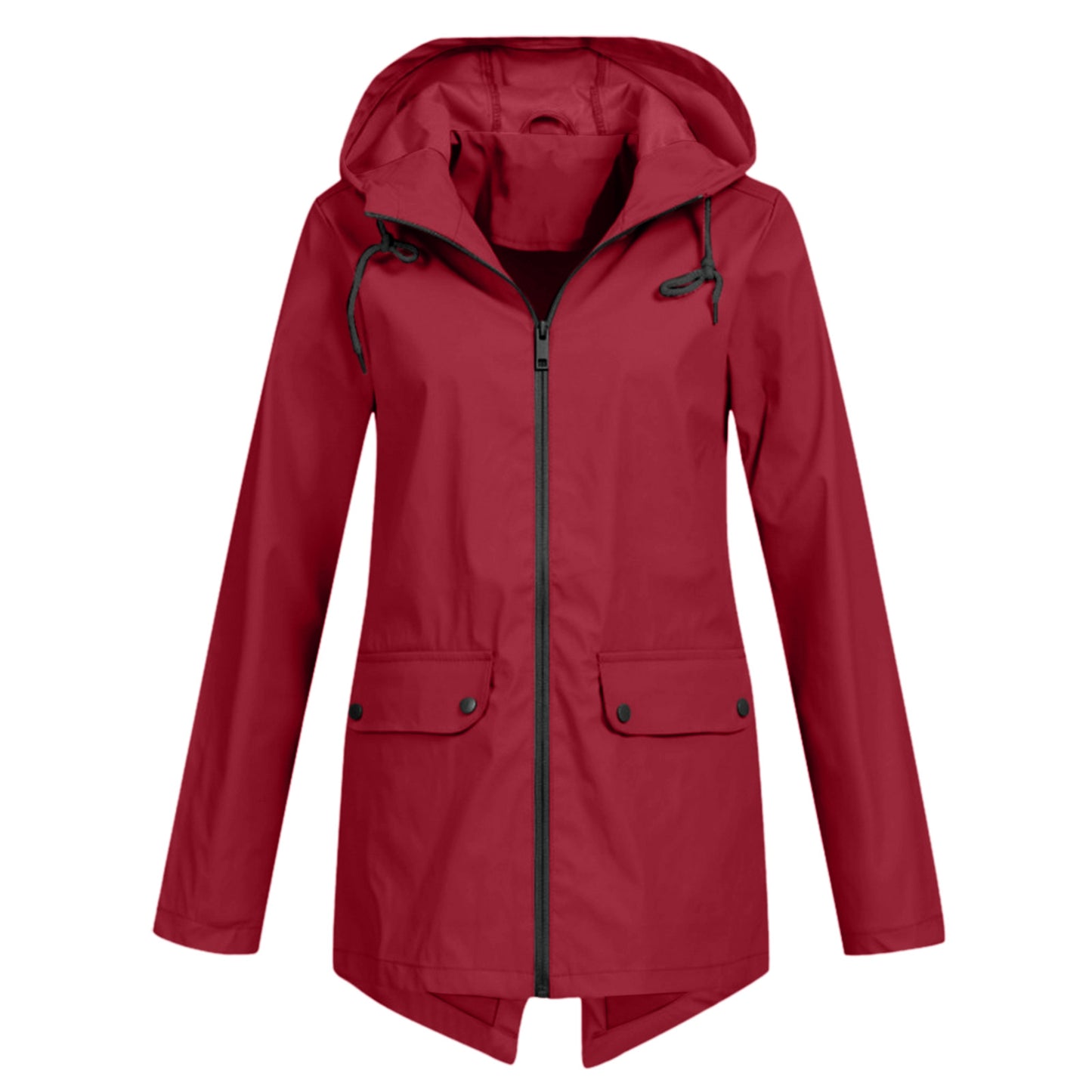 Windbreaker Zipper Hooded Lightweight Outdoor Windbreaker Jacket Thin Outdoor Coat For Women