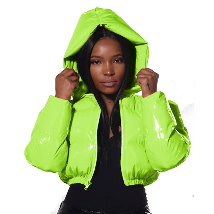 Women's New Bright Bread Coat Down Padded Jacket