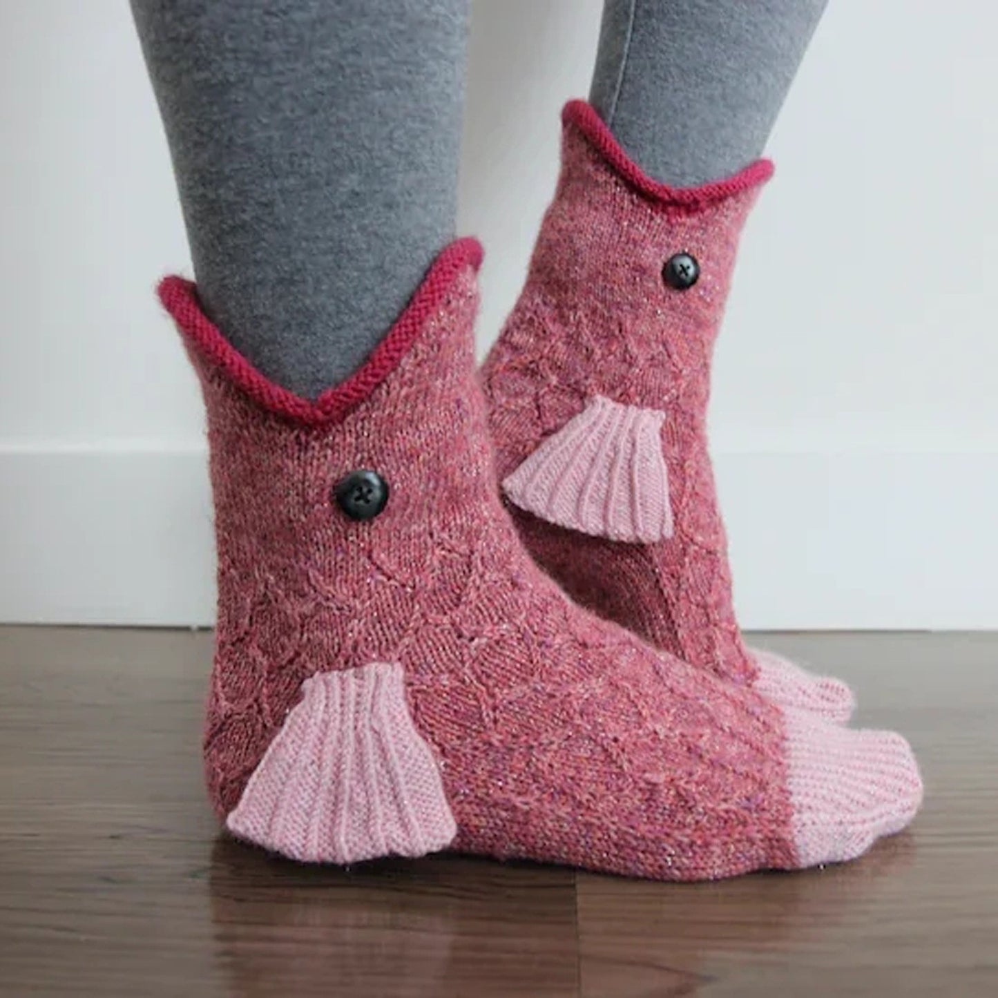 Knit Crocodile Socks Christmas Knit Crocodile Socks Shark Socks Thick Thermal Socks