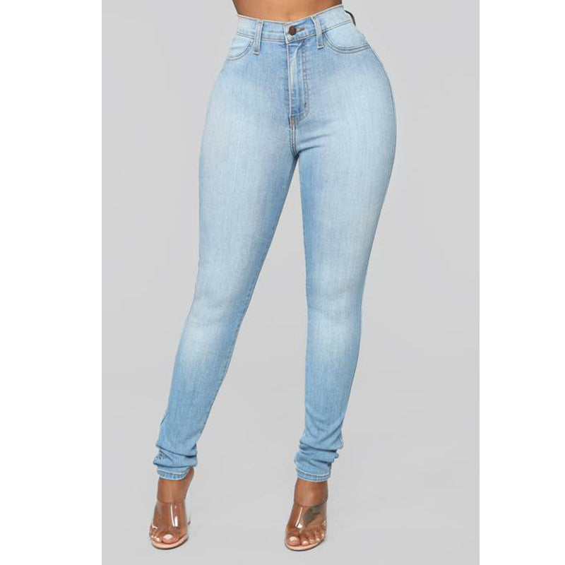 Women's Skinny High Stretch Jeans Pencil Pants